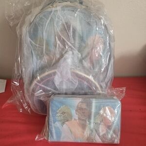 Loungefly Star Wars The High Republic Comic Book Cover Mini Backpack and WALLET